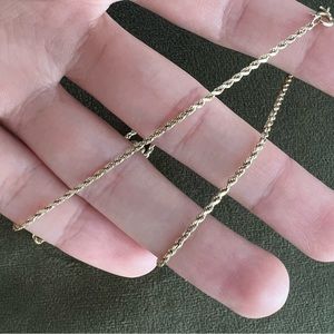 14k solid gold necklace